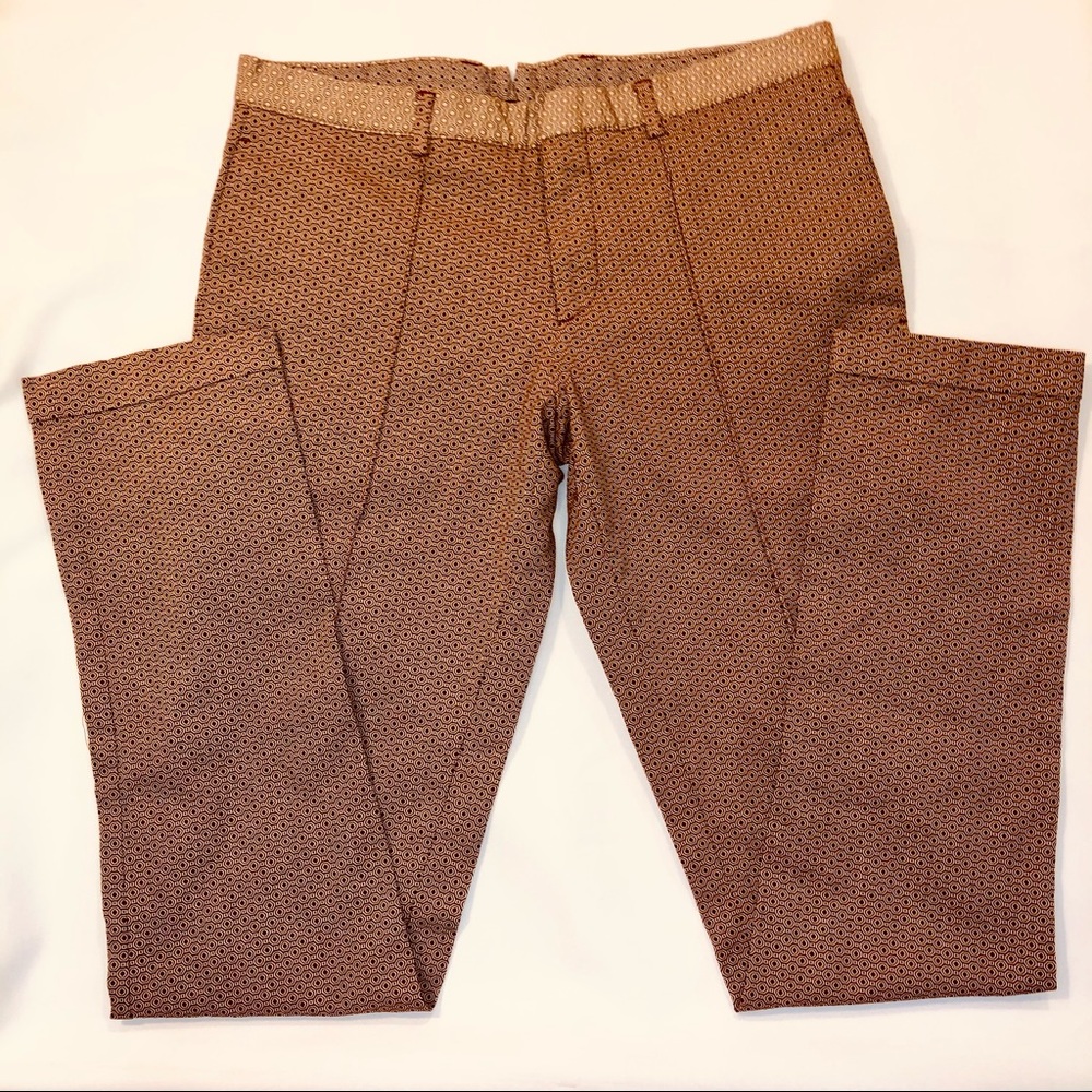 SOLD- Zara Man Limited Edition Red Printed Pants - Picture 4 of 7
